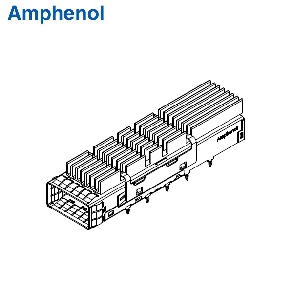 QSFP-DD 1x1 Cage