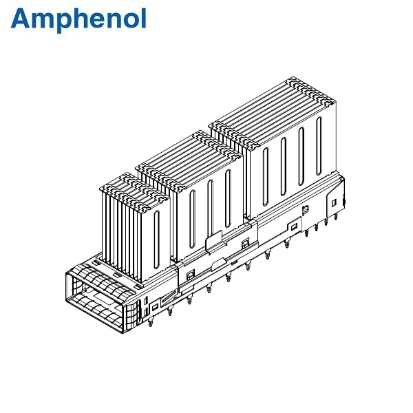 OSFP-RHS 1x1 Cage With Heat Sink