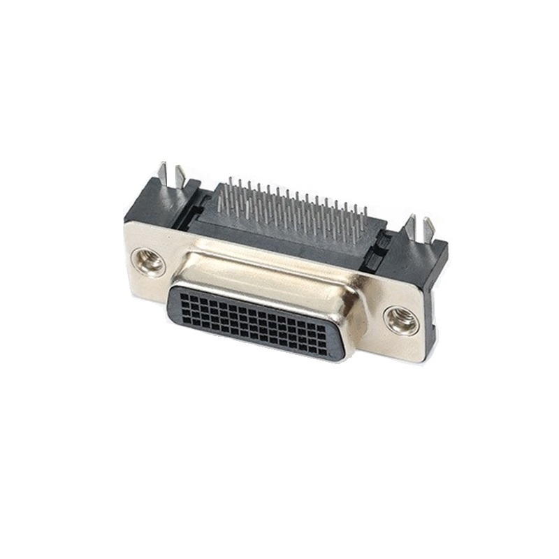 LFH 60Pin Female Connector R/A DIP Type