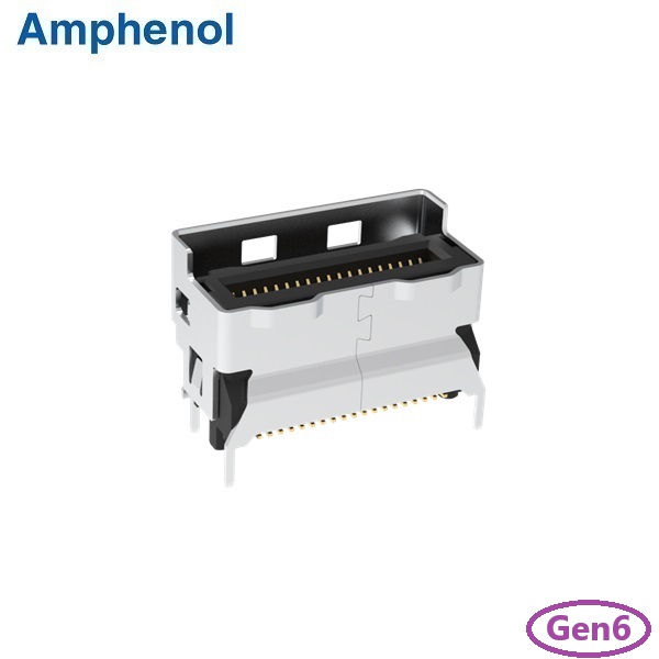 MCIO 38Pin Connector Vertical Type  PCIe Gen6