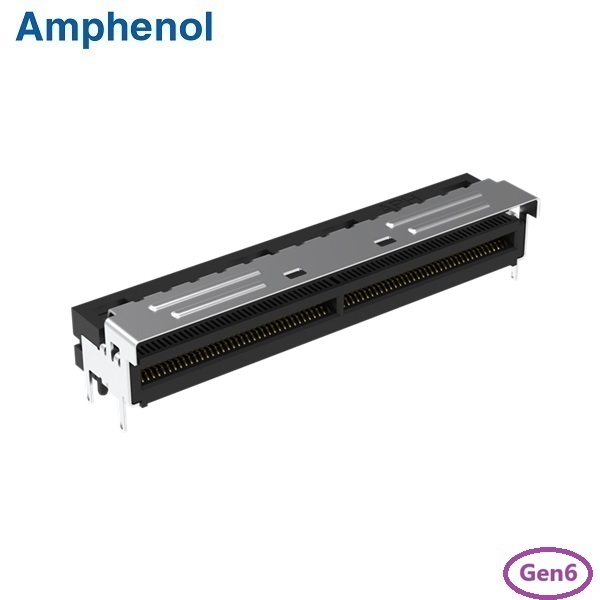 MCIO 148Pin Connector Right Angle Type PCIe Gen6